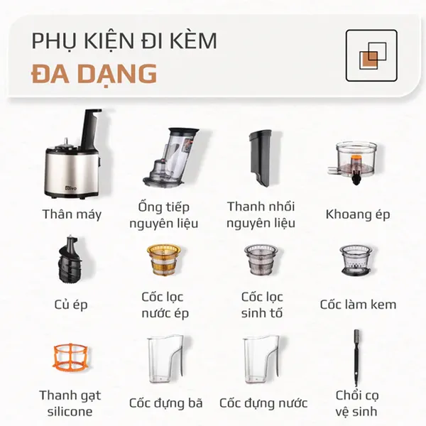 Máy Ép Chậm Olivo SJ200