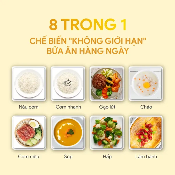 Nồi Cơm Điện Tử BlueStone RCB-5958 1.8 Lít