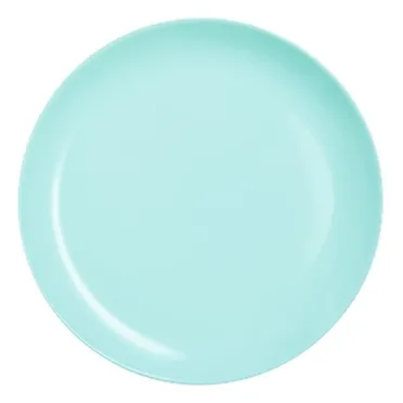 Đĩa Thủy Tinh Luminarc Diwali Light Turquoise 25cm