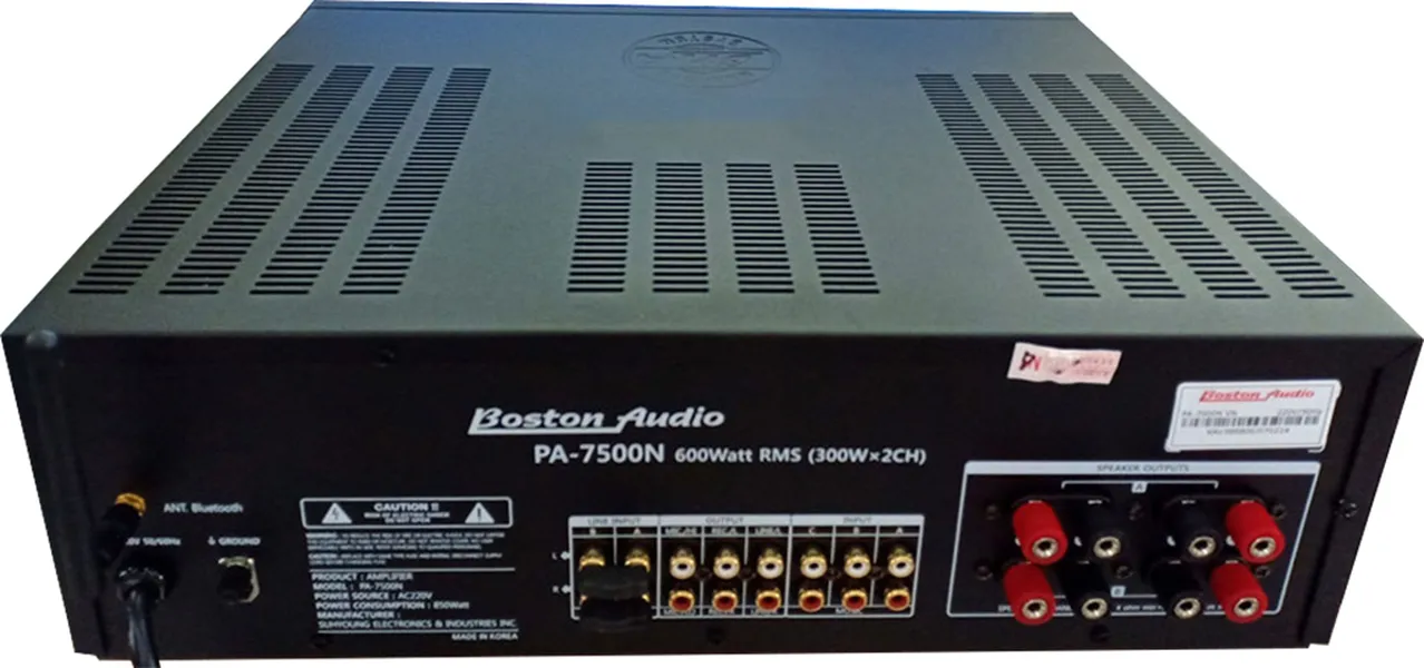 Amply Boston Audio PA-7500N