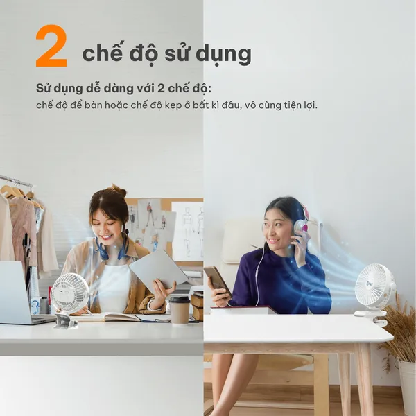 Quạt Sạc Comet CRF0705