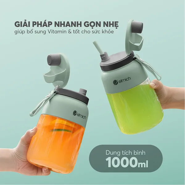 Máy Xay Sinh Tố Cầm Tay Elmich BLE9184