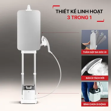 Bàn Ủi Hơi Nước Đứng Tefal IXEO-QT1411K0 7