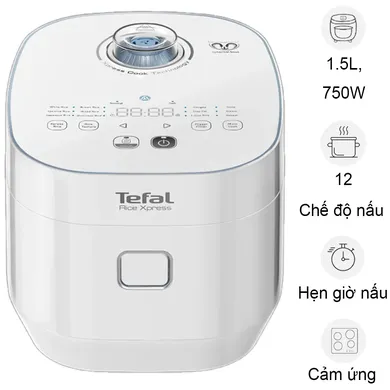Nồi Cơm Điện TEFAL Fuzzy Express RK522168 1.5 Lít