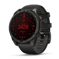 Garmin Fenix 8 Sapphire 47mm Viền Titanium Dây Silicone