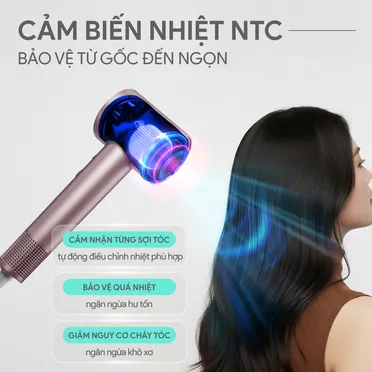 Máy Sấy Tóc Tốc Độ Cao BlueStone HDB-1965 1600W 4