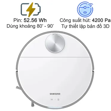 Robot Hút Bụi Samsung VR30T85513W/SV