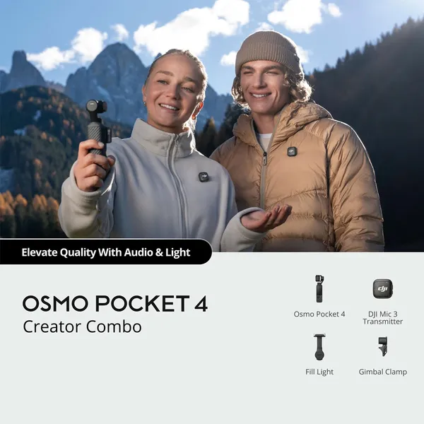 Camera Kỹ Thuật Số DJI Osmo Pocket 4 Creator Combo