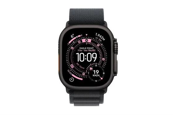 Apple Watch Ultra 3 GPS + Cellular 49mm Black Titanium Case with Black Alpine Loop - Medium 0