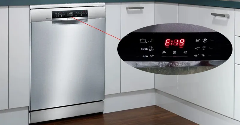 Lỗi E19 máy rửa bát Bosch, nguyên nhân và cách khắc phục