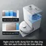 Robot Hút Bụi Lau Nhà Mova E50 Ultra Màu Trắng