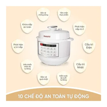 Nồi Cơm Áp Suất Masuto MSPC05 5.0 Lít 5