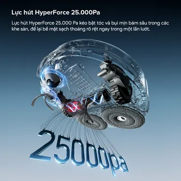Robot Hút Bụi Roborock Qrevo Edge 2 Màu Đen 6
