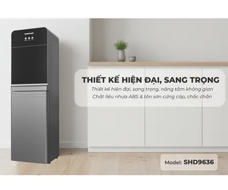 Cây Nước Nóng Lạnh Sunhouse SHD9636 670W 6