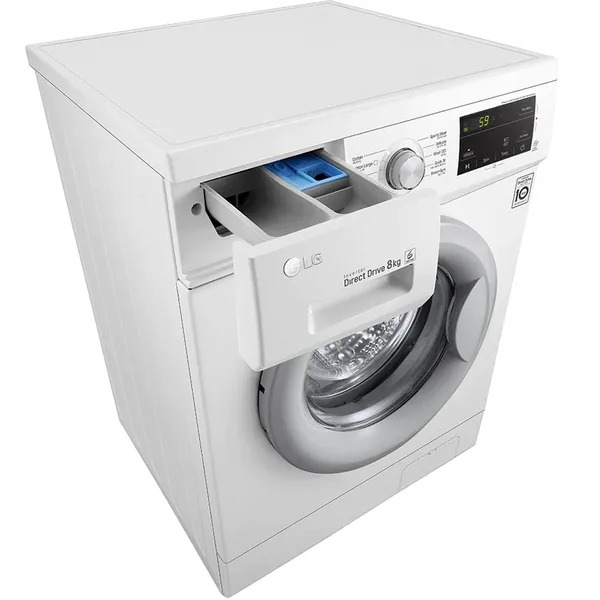 Máy Giặt LG Inverter 8 Kg FM1208N6W