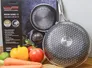 Chảo Sâu Noon Song Inox Đáy Từ Nắp Kính Chống Dính 2 Mặt Kims Cook 28cm