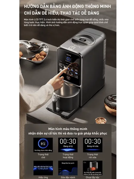 Máy Làm Sữa Hạt Đa Năng Joyoung JSCB-K7 Pro