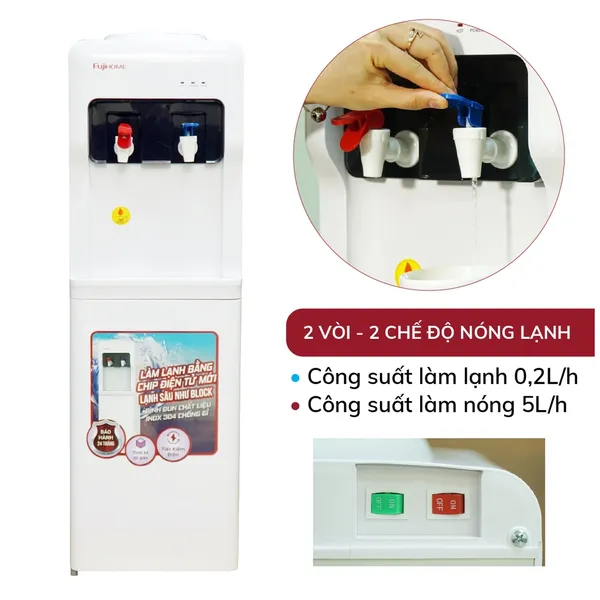 Cây Nước Nóng Lạnh Fujihome WD5320E