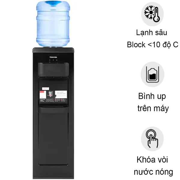 Máy Nóng Lạnh TOSHIBA RWF-W1917TV(K)