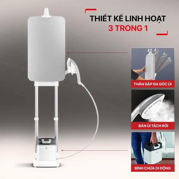 Bàn Ủi Hơi Nước Đứng Tefal IXEO-QT1411K0