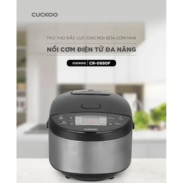 Nồi Cơm Điện Tử Cuckoo CR-0680F 1.08 Lít
