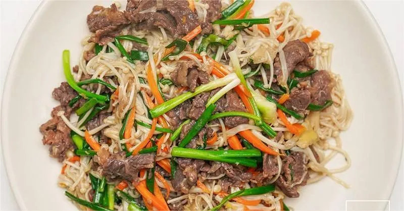 Cách làm thịt bò xào nấm kim châm ngon mềm, đậm đà, dễ làm