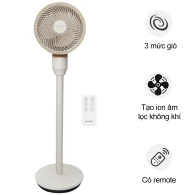 Quạt Tuần Hoàn Có Remote Sharp PJ-CD603V-C 24W