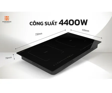 Bếp Từ Đôi Hawonkoo CEH-251-Inverter 4400W - Thái Lan 7