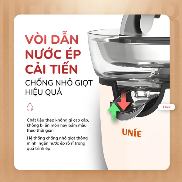 Máy Vắt Cam Unie UECJ-666B