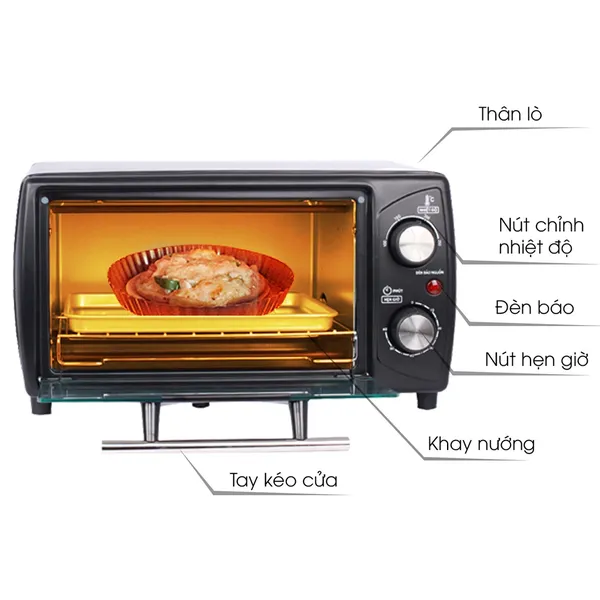 Lò nướng Comet CM6510 10 lít