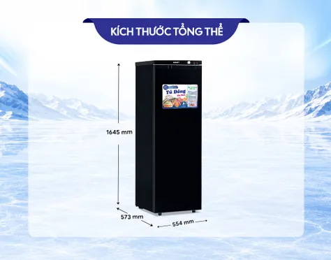 Tủ Đông Sanaky Inverter 213 Lít VH-230VD3 1