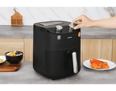 Nồi Chiên Không Dầu Joyoung JAF-612 Màu Đen Dung Tích 6 Lít 4