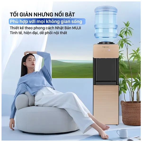 Cây Nước Nóng Lạnh Fujihome WD675C-Y