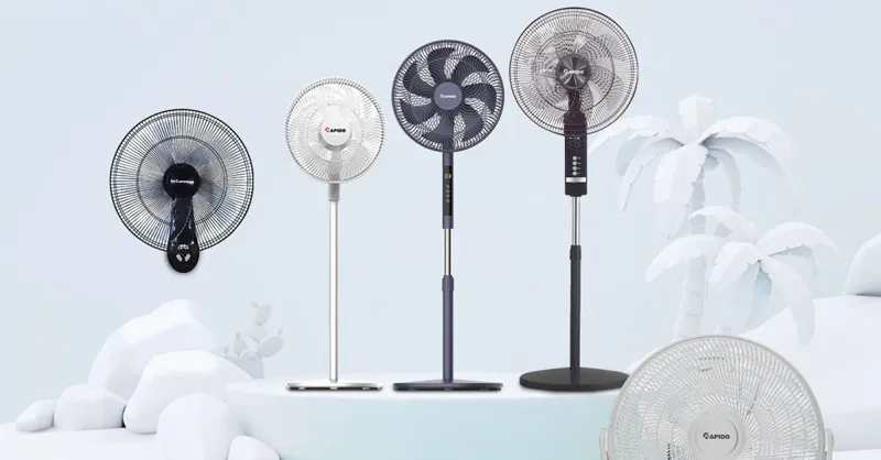 Top 10 quạt điện bán chạy 2026: Giải pháp làm mát lý tưởng cho gia đình