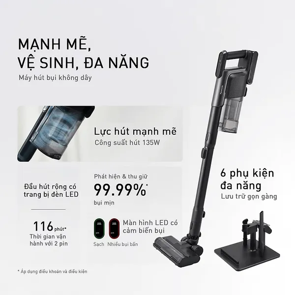 Máy Hút Bụi Không Dây Panasonic MC-SBR70K946