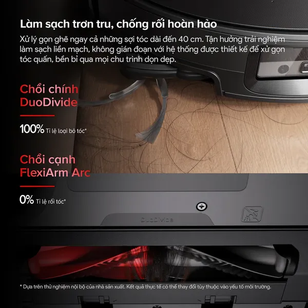 Robot Hút Bụi Roborock Saros 20 Sonic Complete Màu Đen