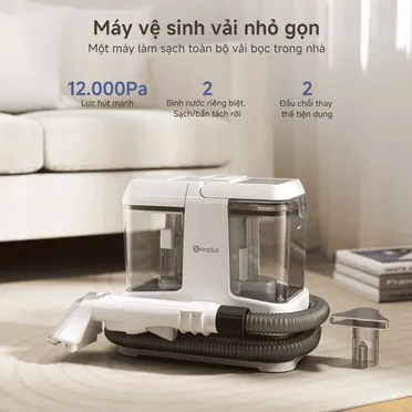 Máy Giặt Thảm Ghế Sofa Có Dây Simplus BYJH004WH01 1