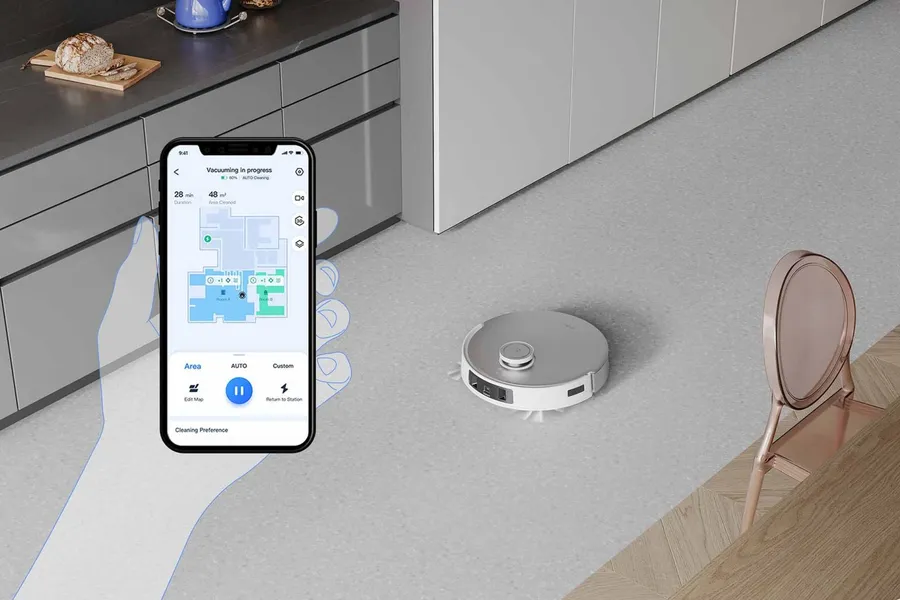 Robot Hút Bụi Lau Nhà Ecovacs Deebot T20 OMNI