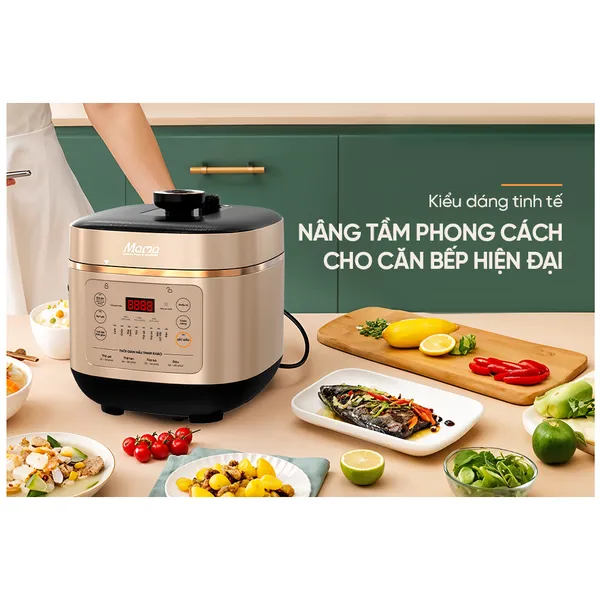 Nồi Áp Suất Điện Tử Đa Năng 6 Lít Sunhouse Mama SHD1670