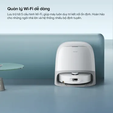 Robot Hút Bụi Roborock Curv 2 Flow Màu Trắng 32