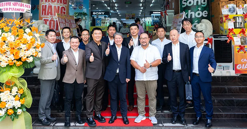 CEO toàn cầu Panasonic thăm Điện Máy Nội Thất Chợ Lớn, nâng quan hệ hai bên thành "Đối tác chiến lược toàn diện"