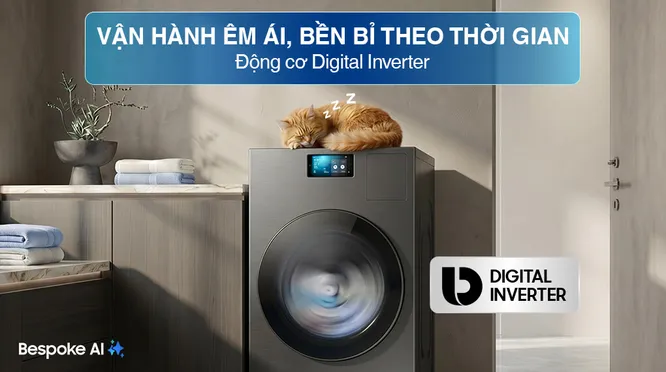 Máy Giặt Sấy Samsung Inverter 25/15 Kg WD25DB8995BZSV