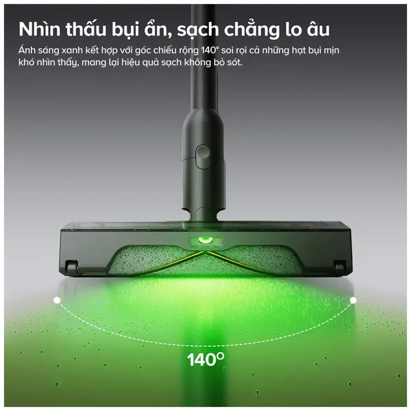 Máy Hút Bụi Cầm Tay Roborock H60 Ultra Đen
