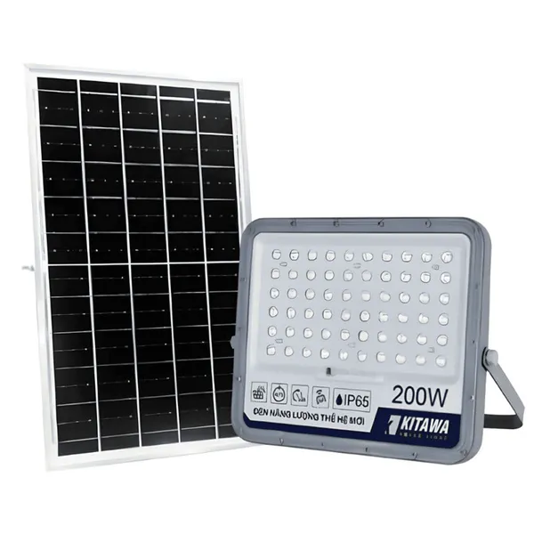 Đèn Năng Lượng Mặt Trời 200W Kitawa FL1200