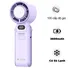 Quạt Cầm Tay Mini Có Sò Lạnh Lumias F3600 Purple