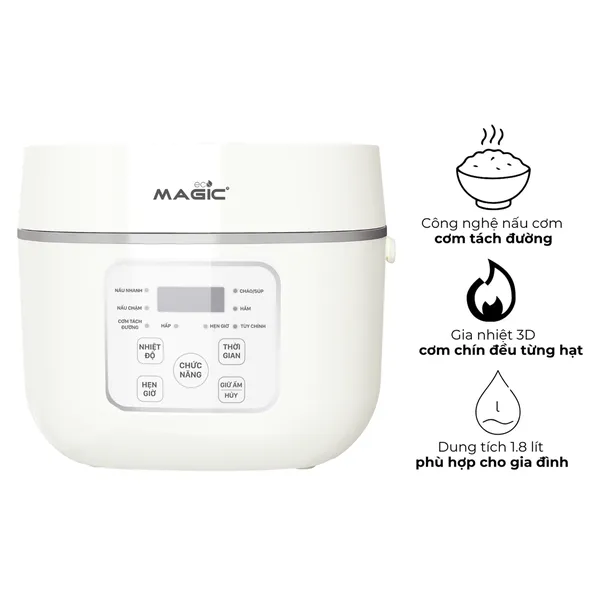 Nồi Cơm Điện Tử Magic AC-261 1.8 Lít