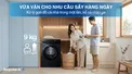 Máy Sấy Bơm Nhiệt Samsung 9 Kg DV90CGC2A0ABSV