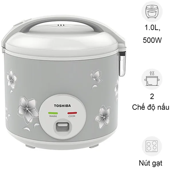 Nồi Cơm Điện Toshiba RC-10JFM(H)VN 1 Lít