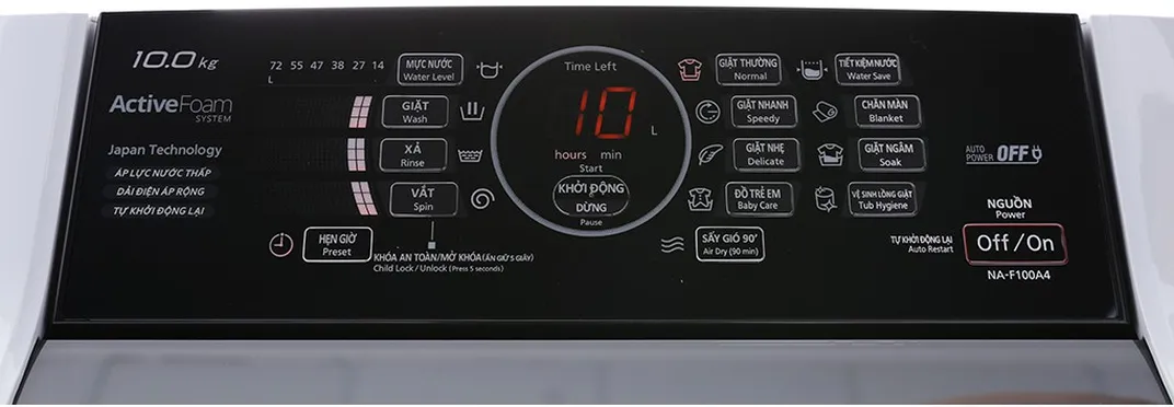 Máy Giặt Panasonic 10 Kg NA-F100A4GRV 2