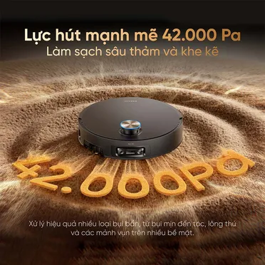 Robot Hút Bụi Lau Nhà Dreame X60 Ultra Extreme Màu Đen 10
